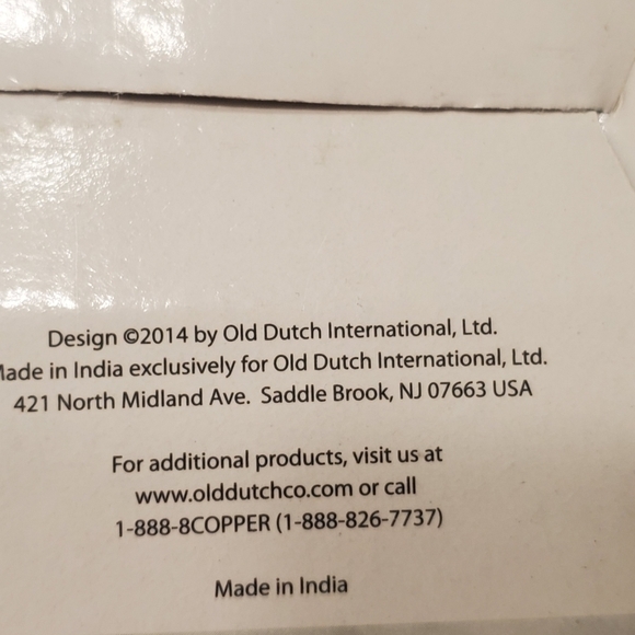 Set of 2 Old Dutch Nickel-Lined Solid Copper Hammered Moscow Mule Mug, 16 Oz - Picture 4 of 10